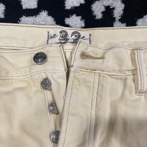Free People cutoff jean shorts - Picture 3 of 5